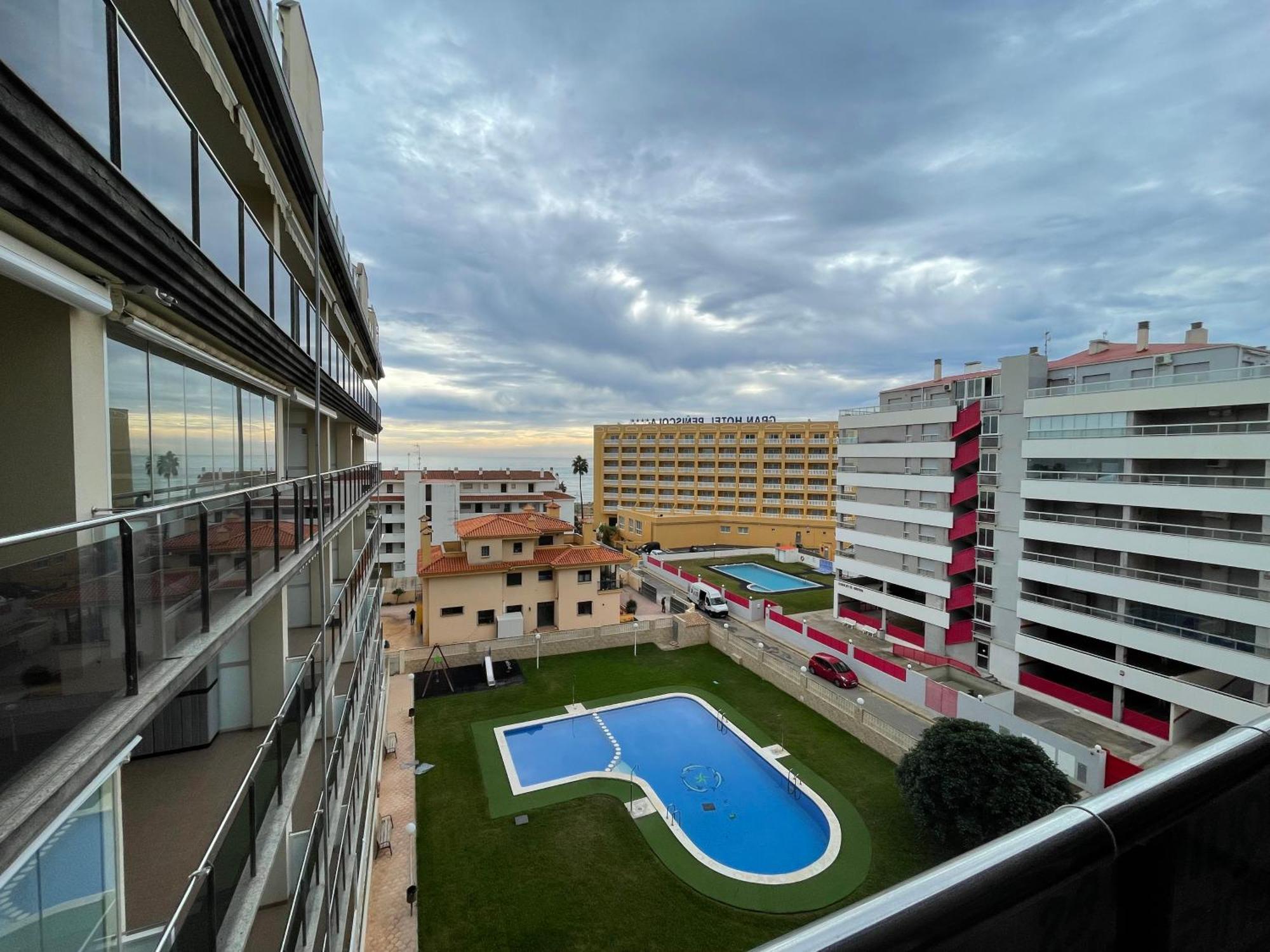 Ferienwohnung Alpen1 Paseo Maritimo Peñíscola Exterior foto
